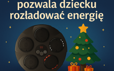 Music Boxing Machine – tarcza bokserska, która pozwala dzieciom (i dorosłym!) rozładować energię w najlepszy możliwy sposób