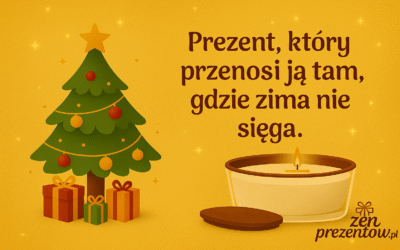 Woodwick Island Coconut — prezent, który przenosi ją tam, gdzie zima nie sięga