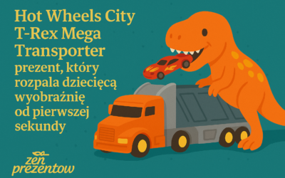 🦖 Hot Wheels City T-Rex Mega Transporter — prezent, który rozpala dziecięcą wyobraźnię od pierwszej sekund