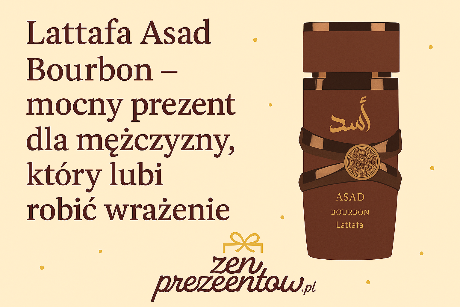 Lattafa Asad Bourbon zapach dla mężczyzn zenprezentow.pl